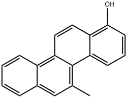 5-Methyl-1-chrysenol Struktur