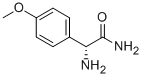 R-ALPHA-AMINO-4-METHOXYBENZENE ACETAMIDE Struktur