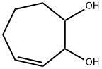 3-Cycloheptene-1,2-diol,1-acetate(9CI) Struktur