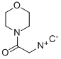 N-MORPHOLINO-2-ISOCYANO-ACETAMIDE Struktur