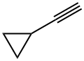 Cyclopropylacetylene Struktur