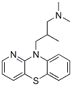 10-(3-Dimethylamino-2-methylpropyl)-10H-pyrido[3,2-b][1,4]benzothiazine Struktur