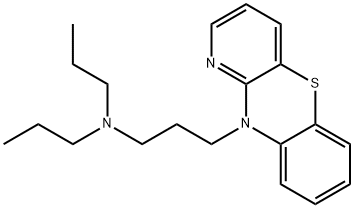 10-(3-Dipropylaminopropyl)-10H-pyrido[3,2-b][1,4]benzothiazine Struktur