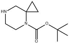 4-Boc-4,7-diazaspiro[2.5]octane Struktur