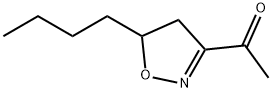 Ethanone, 1-(5-butyl-4,5-dihydro-3-isoxazolyl)- (9CI) Struktur