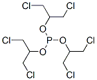 tris[2-chloro-1-(chloromethyl)ethyl)] phosphite Struktur