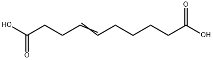 4-decenedioic acid  Struktur