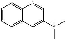 Quinoline, 3-(dimethylsilyl)- (9CI) Struktur