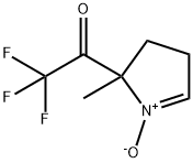 Ethanone, 1-(3,4-dihydro-2-methyl-1-oxido-2H-pyrrol-2-yl)-2,2,2-trifluoro- (9CI) Struktur