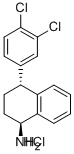 (1S,4R)-N-Desmethyl Sertraline Hydrochloride Struktur