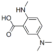 Benzoic acid, 5-(dimethylamino)-2-(methylamino)- (9CI) Struktur