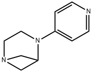 1,4-Diazabicyclo[3.1.1]heptane,4-(4-pyridinyl)-(9CI) Struktur