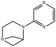 1,4-Diazabicyclo[3.1.1]heptane,4-pyrazinyl-(9CI) Struktur