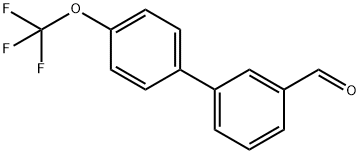 4'-TRIFLUOROMETHOXY-BIPHENYL-3-CARBALDEHYDE Struktur