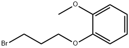 1-(3-Bromopropoxy)-2-methoxybenzene Struktur