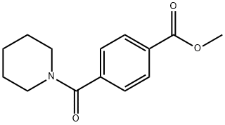 P-(PIPERIDINOCARBONYL)-,BENZOIC ACID METHYL ESTER