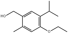 Benzenemethanol, 4-ethoxy-2-methyl-5-(1-methylethyl)- (9CI) Struktur