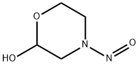 N-nitroso-2-hydroxymorpholine Struktur