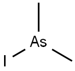 DIMETHYLARSENIC IODIDE Struktur