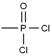 METHYLPHOSPHONIC DICHLORIDE Struktur