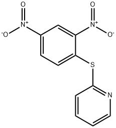 2-(2,4-Dinitrophenylthio)pyridine Struktur