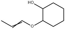 Cyclohexanol, 2-(1-propenyloxy)- (9CI) Struktur