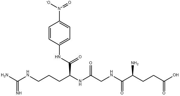 glutamyl-glycyl-arginine-4-nitroanilide Struktur