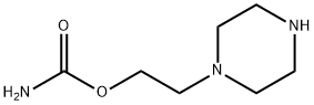 1-Piperazineethanol,carbamate(ester)(9CI) Struktur