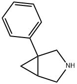 (+/-)-1-PHENYL-3-AZABICYCLO[3.1.0]HEXANE Struktur