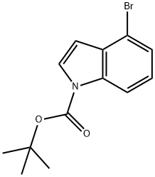 4-BROMOINDOLE-1-CARBOXYLIC ACID TERT-BUTYL ESTER price.