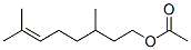 CITRONELLYL ACETATE Struktur