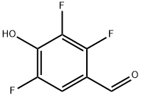 Benzaldehyde,  2,3,5-trifluoro-4-hydroxy- Struktur