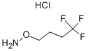 O-(4,4,4-Trifluorobutyl)hydroxylamine hydrochloride
 Struktur