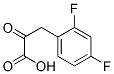 Benzenepropanoic acid, 2,4-difluoro--alpha--oxo- (9CI) Struktur