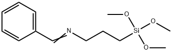 N-benzylidene-3-(trimethoxysilyl)propylamine  Struktur