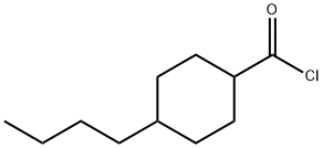 Cyclohexanecarbonyl chloride, 4-butyl- (9CI) Struktur