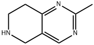 Pyrido[4,3-d]pyrimidine, 5,6,7,8-tetrahydro-2-methyl- (9CI) Struktur