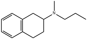 2-NAPHTHALENAMINE, 1,2,3,4-TETRAHYDRO-N-METHYL-N-PROPYL-, HYDROCHLORIDE Struktur