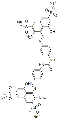 Tetranatrium-4,4'-[carbonylbis(imino-4,1-phenylenazo)]bis[3-amino-5-hydroxynaphthalin-2,7-disulfonat]