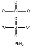 dilead silicate sulphate Struktur