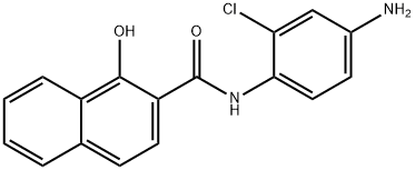 N-(4-amino-2-chlorophenyl)-1-hydroxynaphthalene-2-carboxamide Struktur