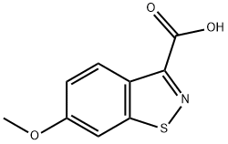 6-methoxybenzo[d]isothiazole-3-carboxylic acid Struktur