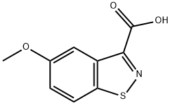 5-Methoxybenzo[d]isothiazole-3-carboxylic acid Struktur