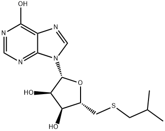 5'-isobutylthioinosine Struktur