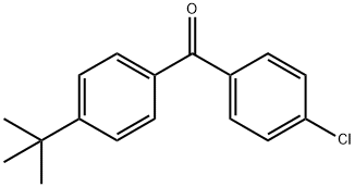 4-TERT-BUTYL-4'-CHLOROBENZOPHENONE Struktur