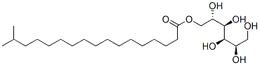 D-glucitol monoisooctadecanoate Struktur