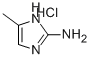 5-METHYL-1H-IMIDAZOL-2-YL-AMINE HCL Struktur