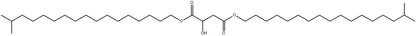 bis(16-methylheptadecyl) malate Struktur