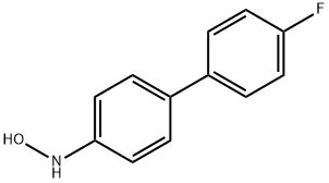 4'-Fluoro-N-hydroxy-(1,1'-biphenyl)-4-amine Struktur