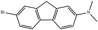 9H-Fluoren-2-aMine, 7-broMo-N,N-diMethyl- Struktur